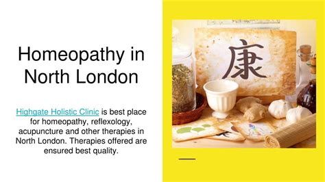 Homeopathy North London